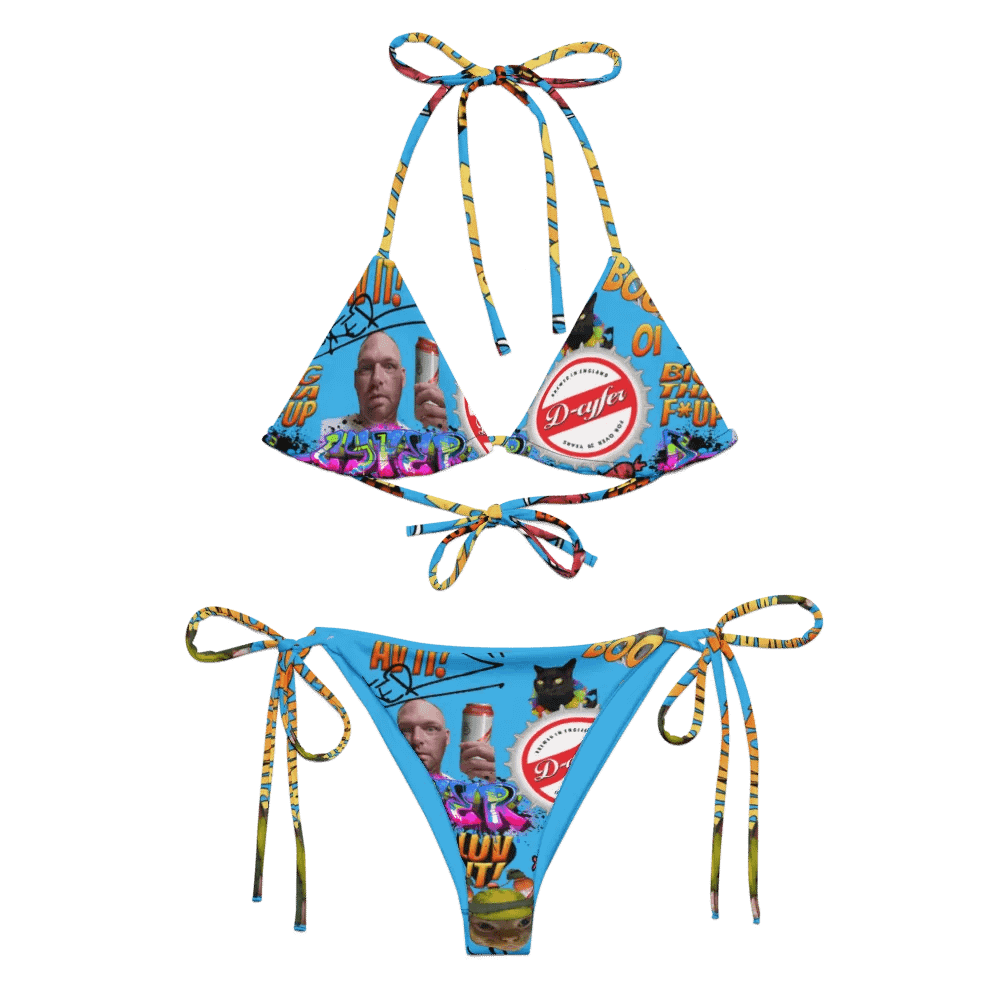 Emote Bomb Bikini Blue product image (1)