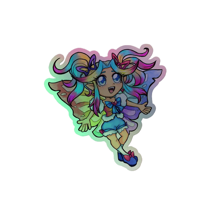 Chibi Prism Holo Sticker product image (2)