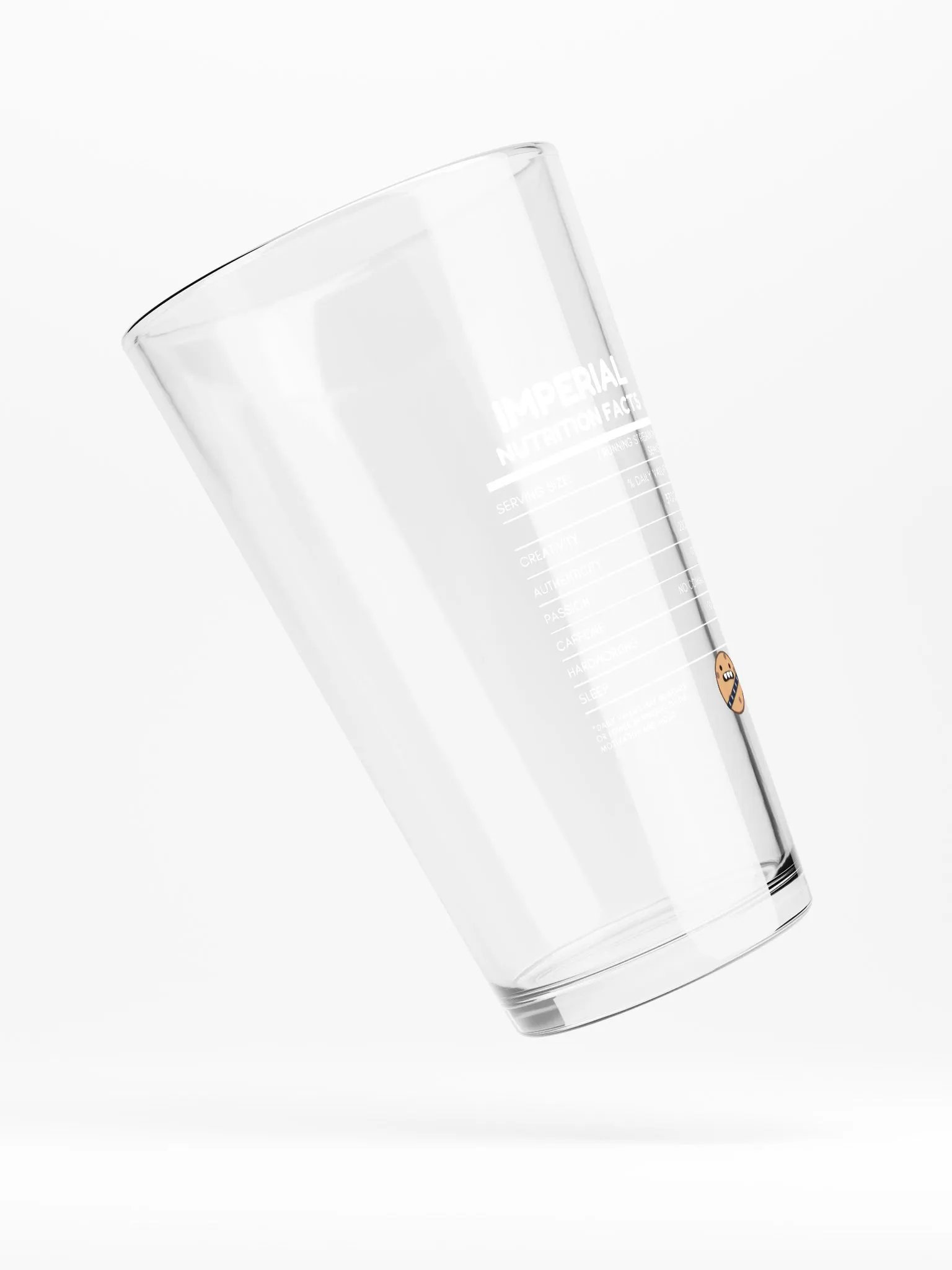 Imperial Nutrition - Pint Glass - White product image (4)