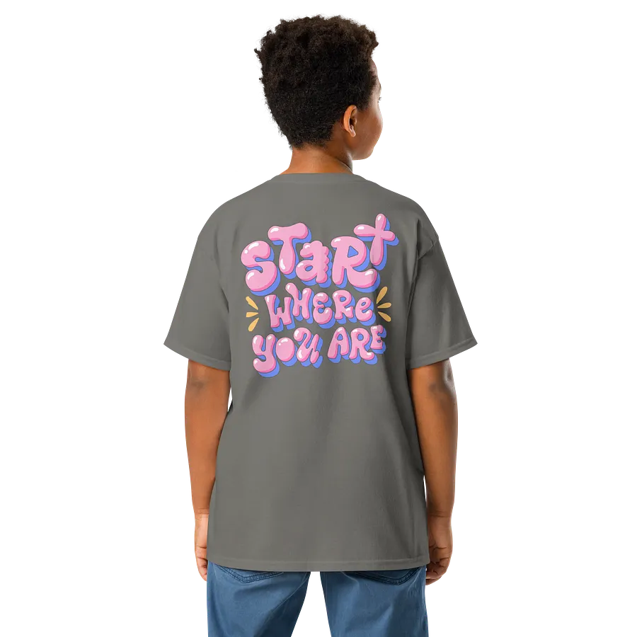 Start Where You Are Kids Tee product image (4)
