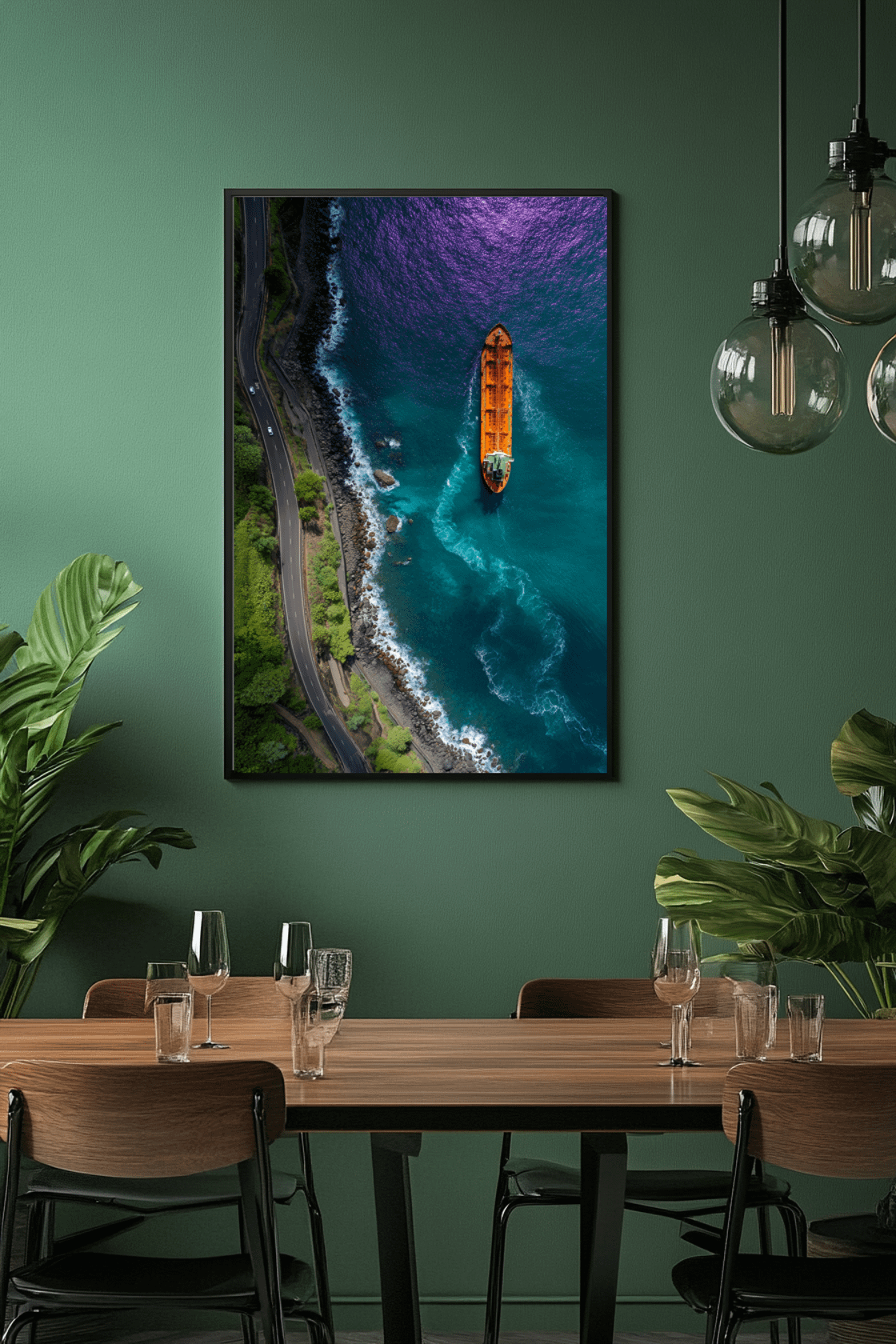 Shoreline Voyager Matte Unframed Wall Art Paper Canvas product image (18)