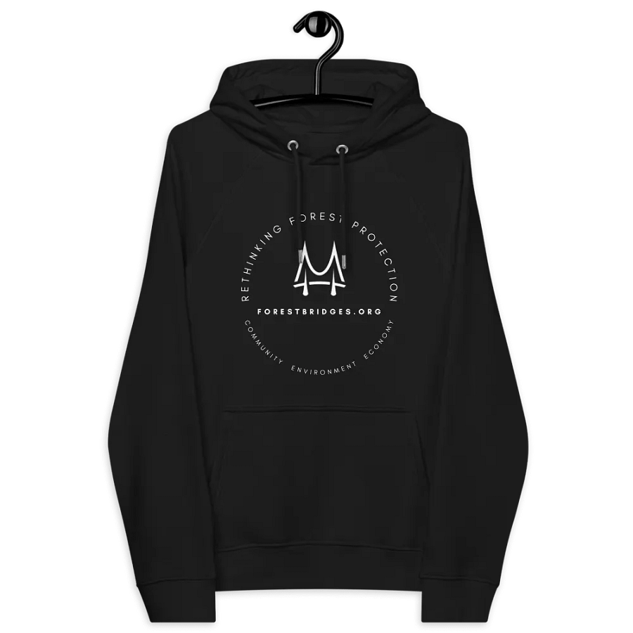 Forest Bridges Fall Colors Hoodies with Grayscale Emblem on Front product image (10)