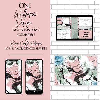 Living Waters Affirmation Wallpaper v3 product image (1)