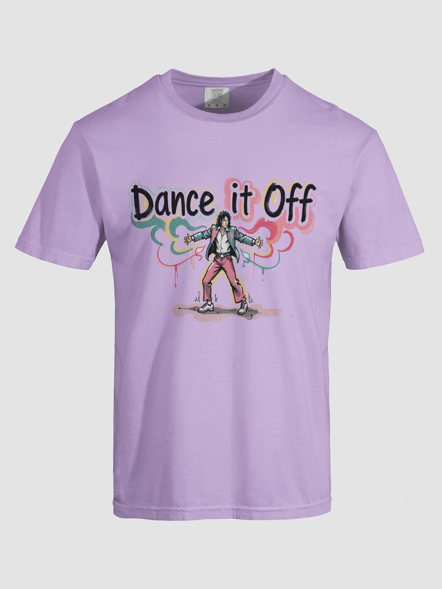 Graffiti Dance Party | 'Dance It Off' Vibrant Art | Heavyweight T-Shirt product image (29)