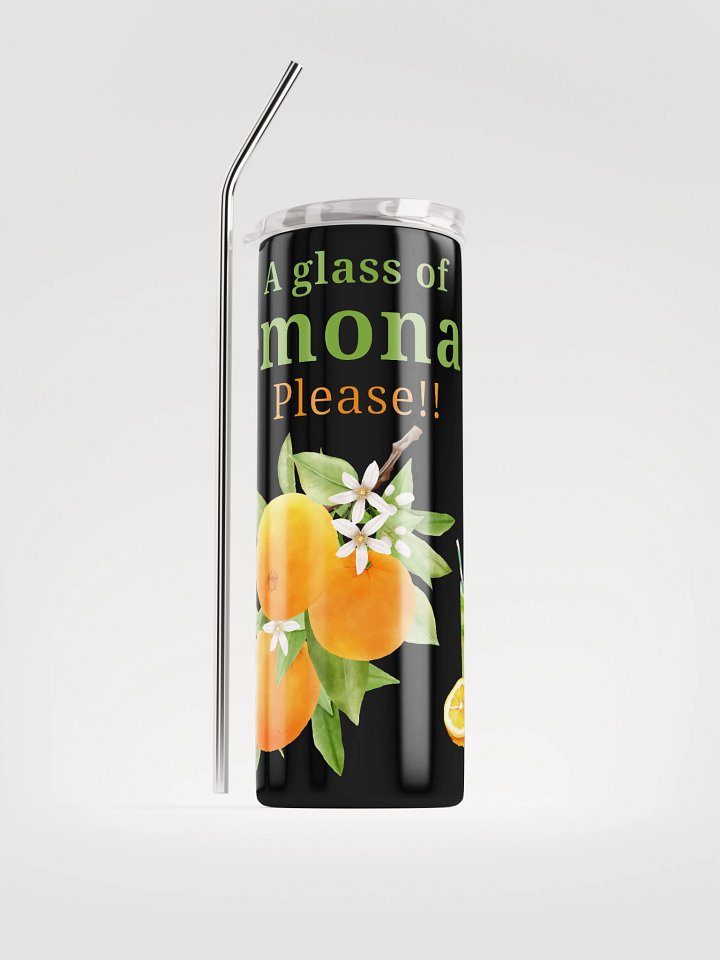 Citrus Delight Stainless Steel Tumbler product image (1)