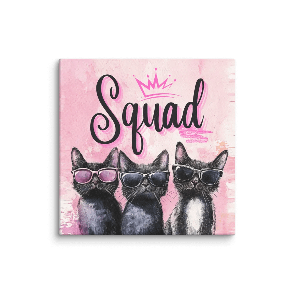 The Fur Squad: Canvas Print product image (1)