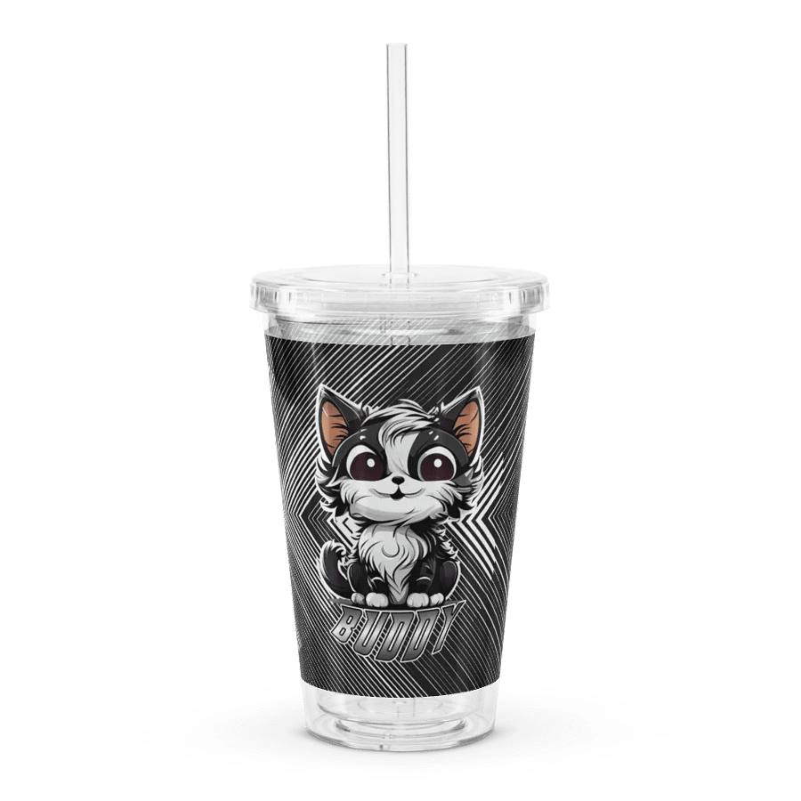 Buddy Double Wall Clear Plastic Tumbler (16 oz) product image (4)