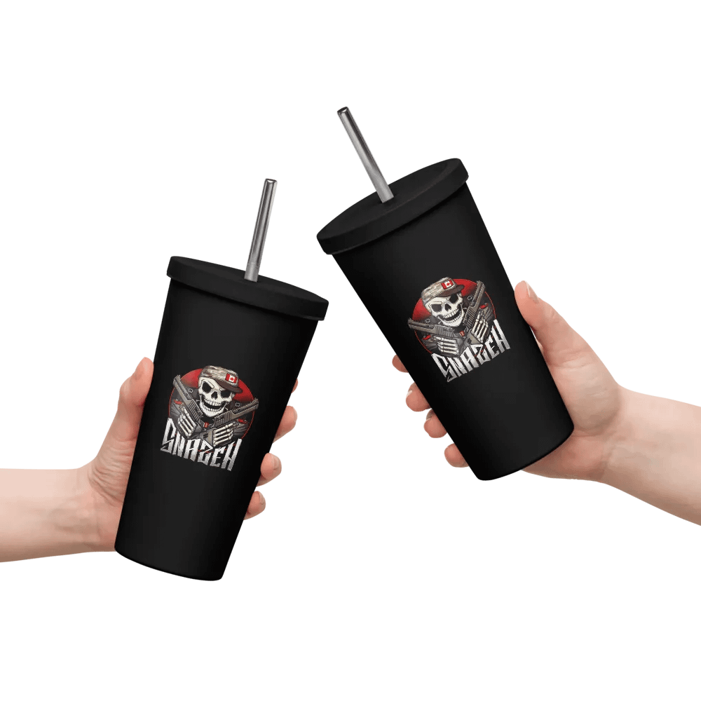 Snazeh Stainless Steel Cup w/ Straw! product image (10)