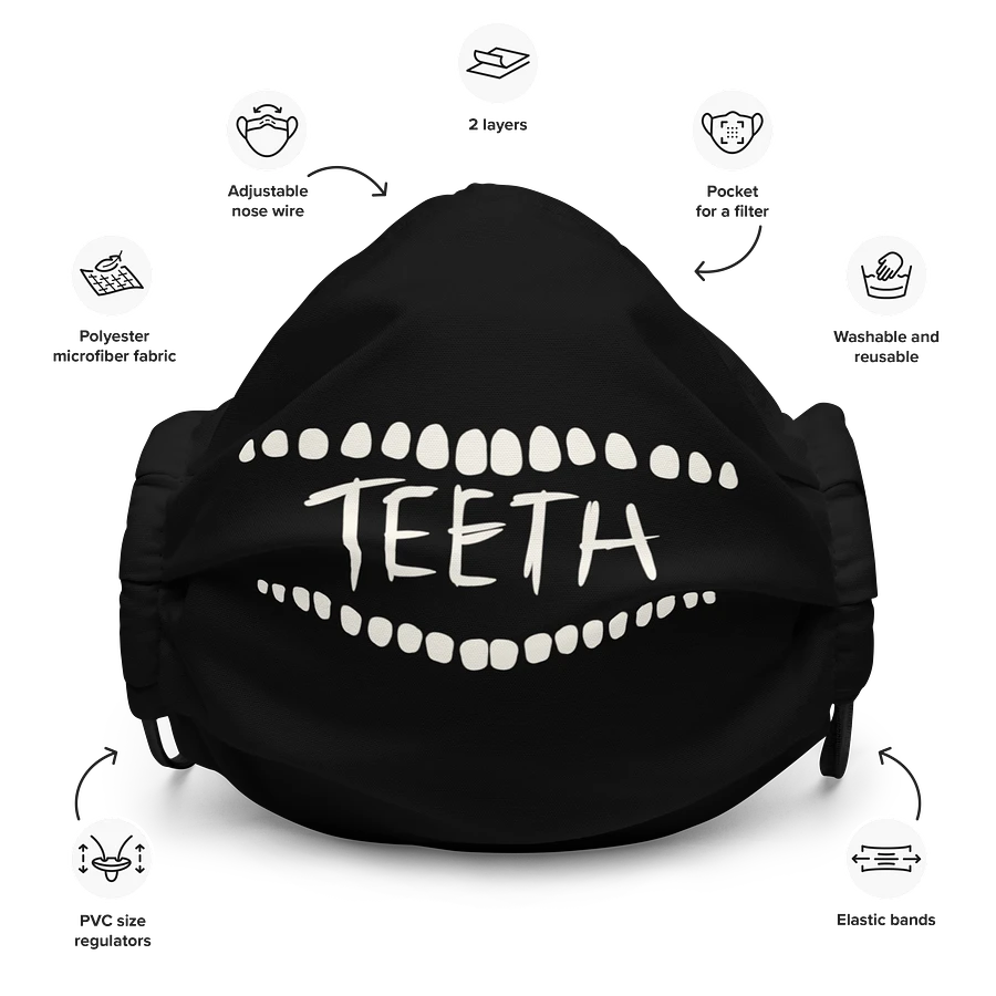 TEETH premium face mask product image (6)