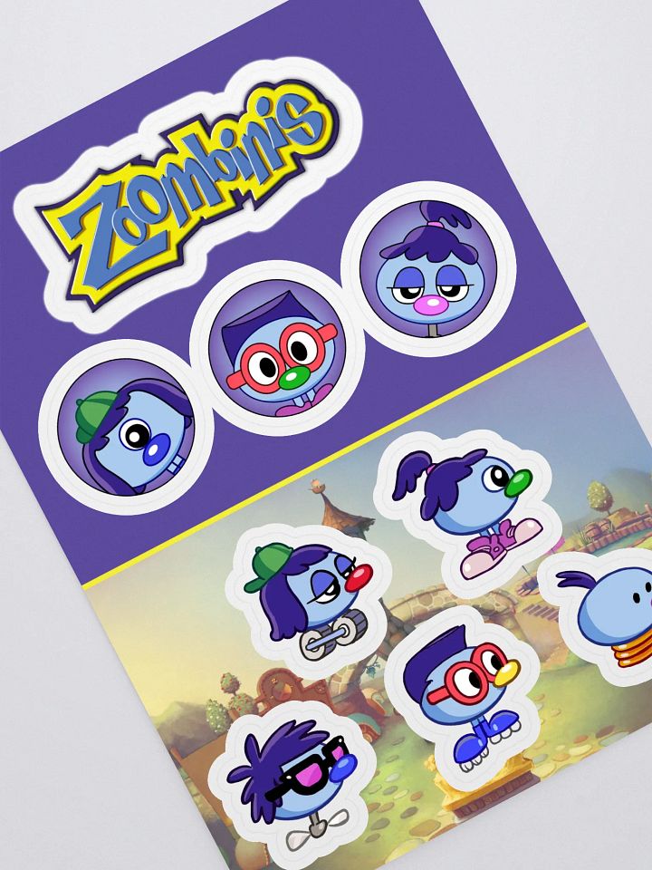 Zoombinis Sticker Squad product image (1)