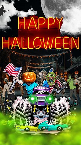 💥Can you find the skeleton?💥 Have a safe and HAPPY HALLOWEEN everybody. WOOOOOOOOOOOH!!!