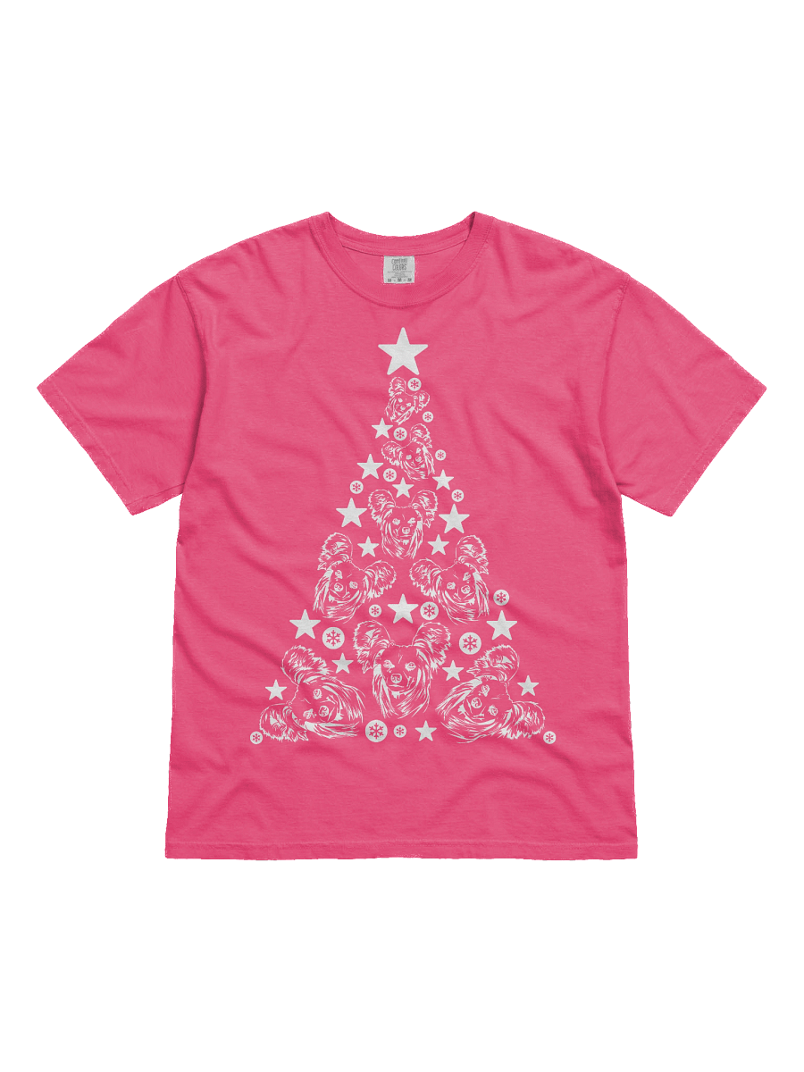 Chinese Crested Dog Christmas Tree T-Shirt product image (41)