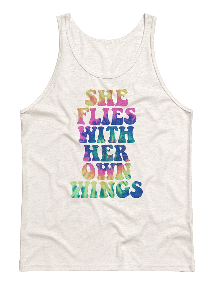 She Flies Tie Dye Tank product image (1)