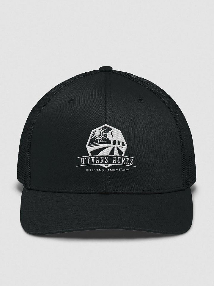 H'Evans Acres White Logo Hat product image (1)
