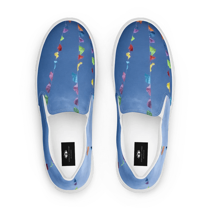 Papel Picado Women's Slip On Canvas Shoes product image (1)