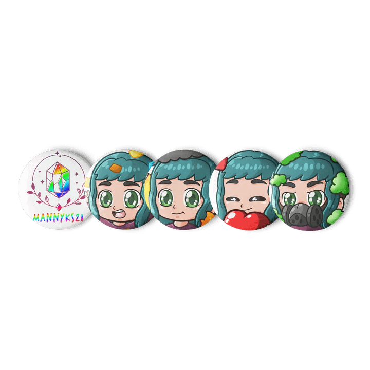 5 Pin Button Set product image (2)