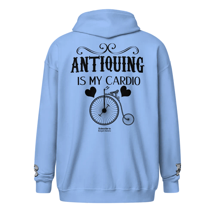 ANTIQUING IS MY CARDIO (Zipper Hoodie) product image (4)