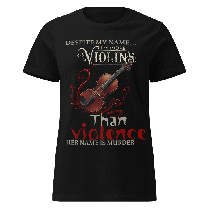 Violins and Gore Women's Tee product image (1)