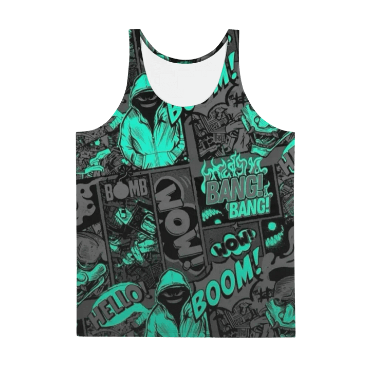 Urban Vibes Comic Tank Top product image (2)