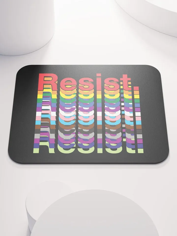 Resist - Rainbow Mousepad product image (1)