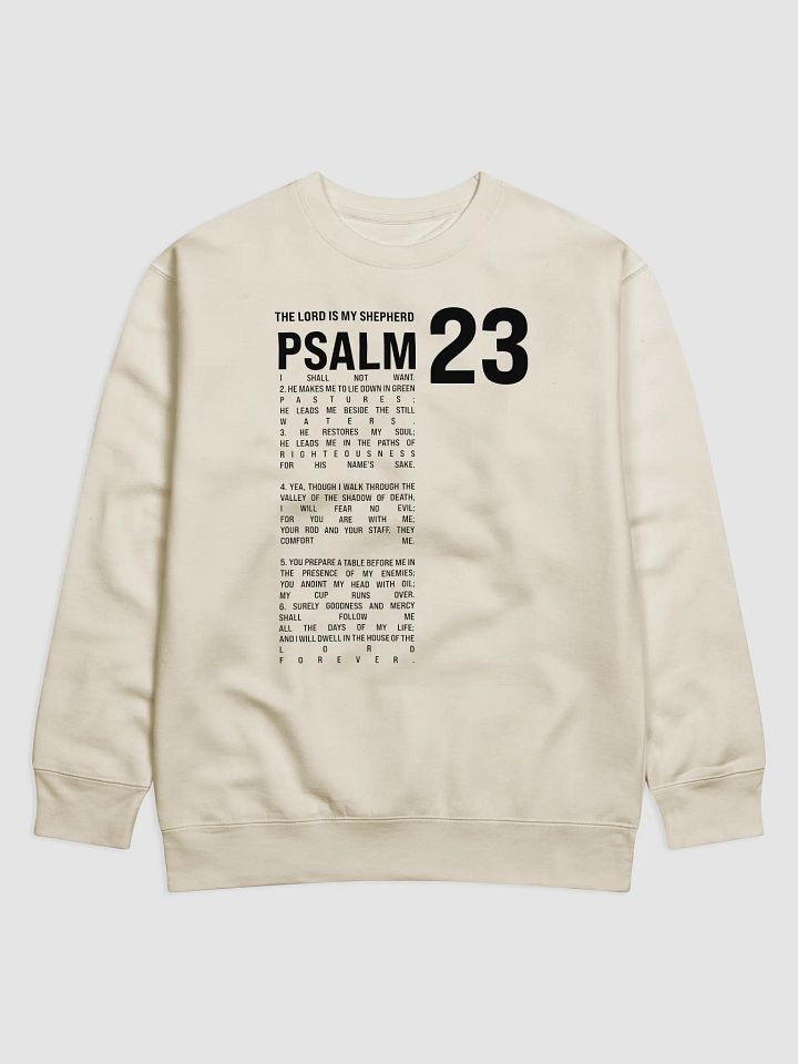 The Lord Is My Shepherd – Psalm 23 Sweatshirt product image (1)