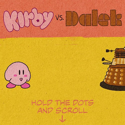 Who do you wanna see battle next?!? Kirby Exterminates. #animaion #procreate #truegrittexturesupply #nintendo #doctorwho #kir...