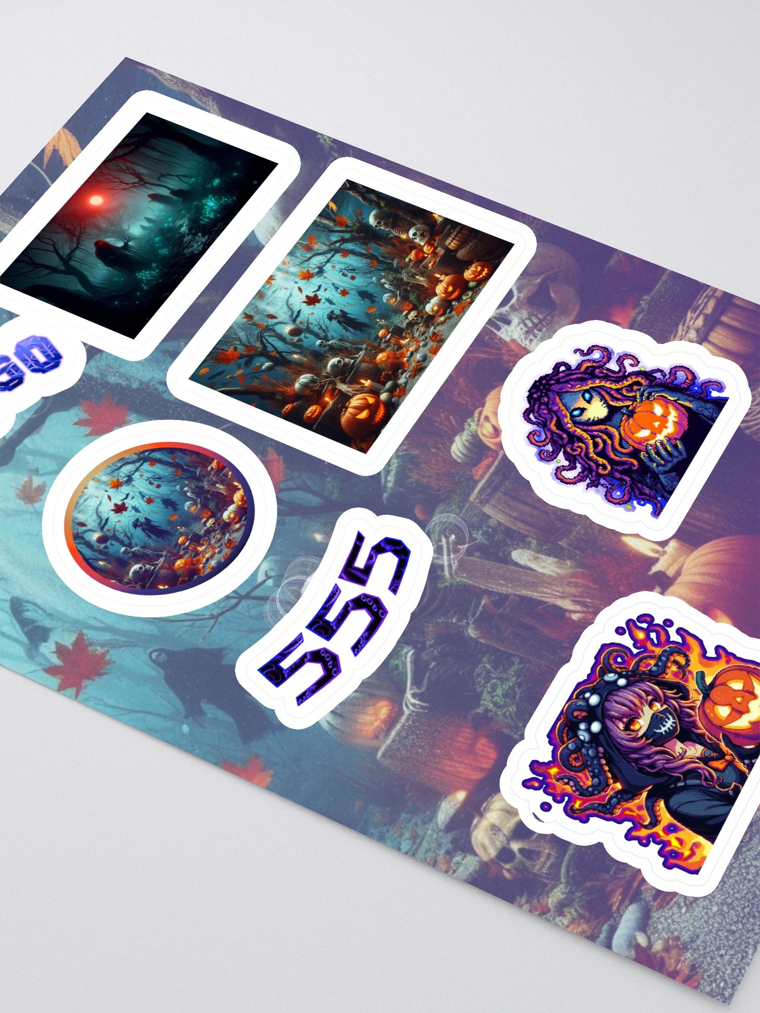 Spooky Halloween Sticker Sheet product image (2)