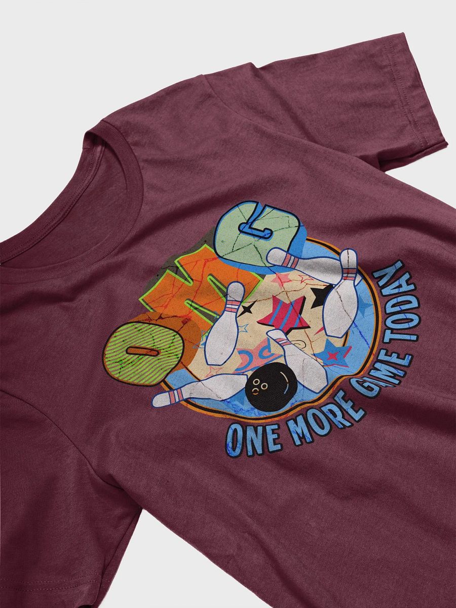OMG One More Game Today Bowling Strike Again Graphic Tee product image (32)