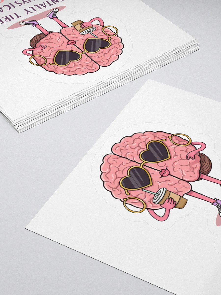 Healing, But With Attitude – Vinyl Sticker product image (11)