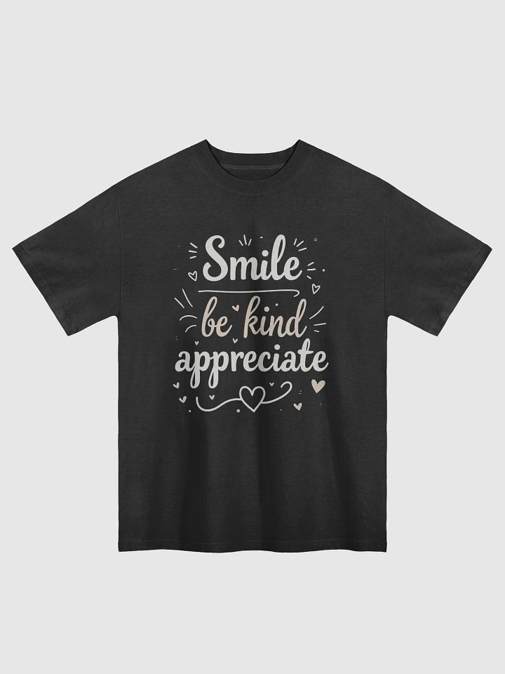 Unlock the Power of Positivity with Ed Sheeran’s Inspiring Quote: Smile, Be Kind, Appreciate — Wear It, Live It, Transform Your Life product image (1)