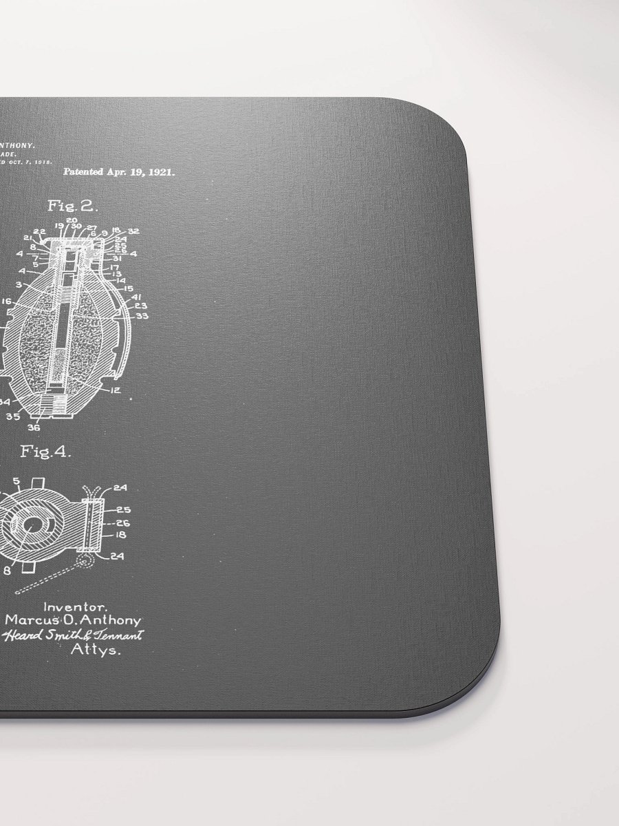 Mk2 Grenade Patent Mouse Pad product image (5)