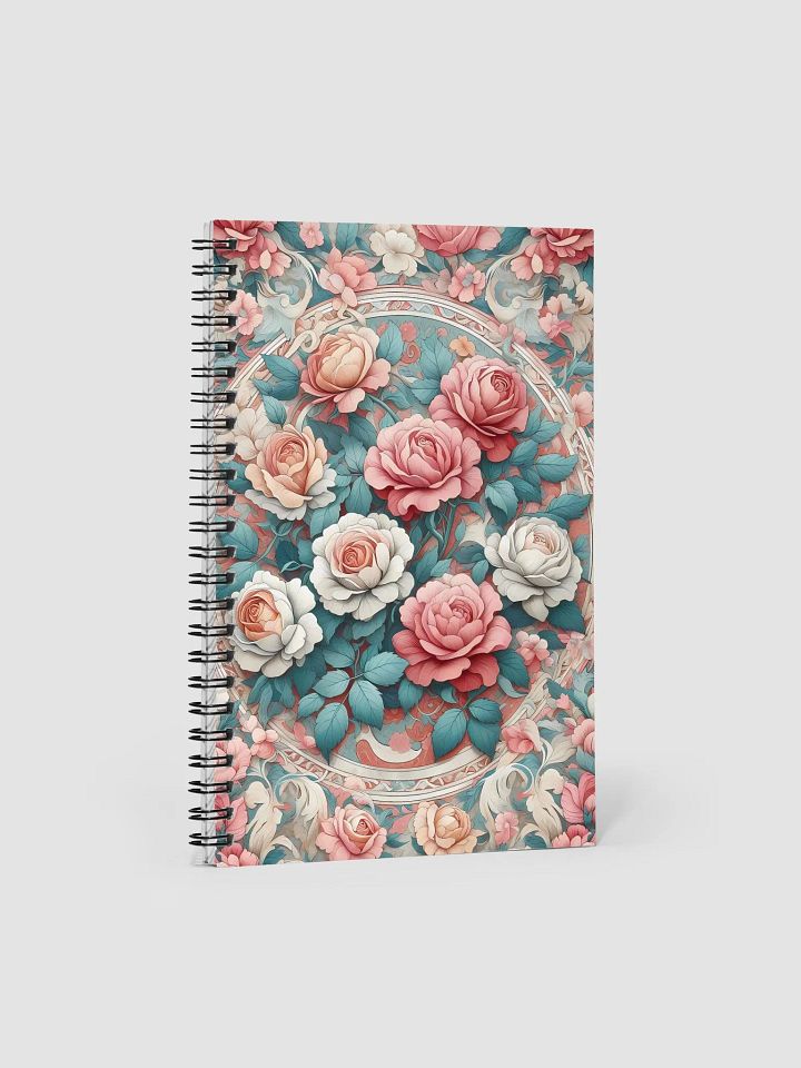 Royal Floral Spiral Notebook product image (1)