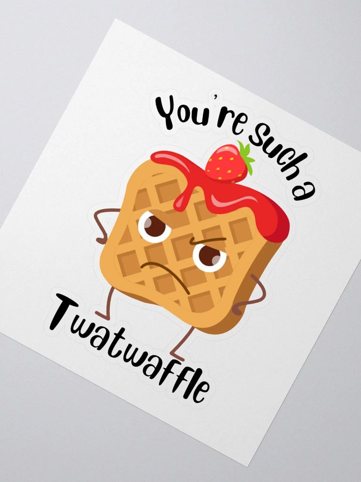 Twatwaffle Sticker product image (2)