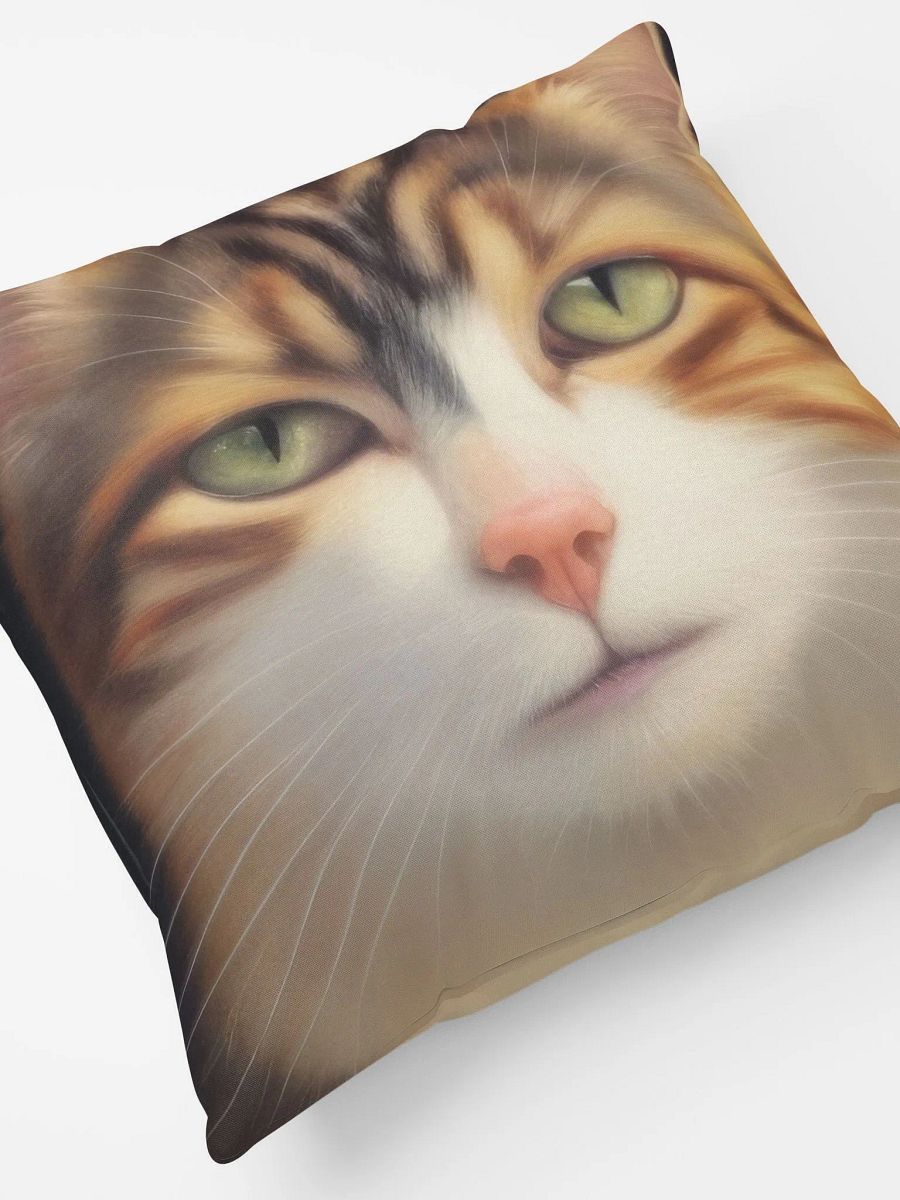 Pillow with Cat Portrait product image (8)