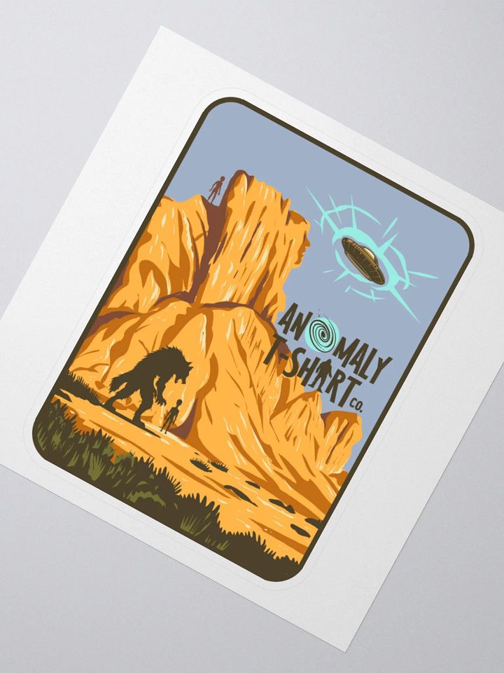 Skinwalker UFO Kiss Cut Stickers product image (1)