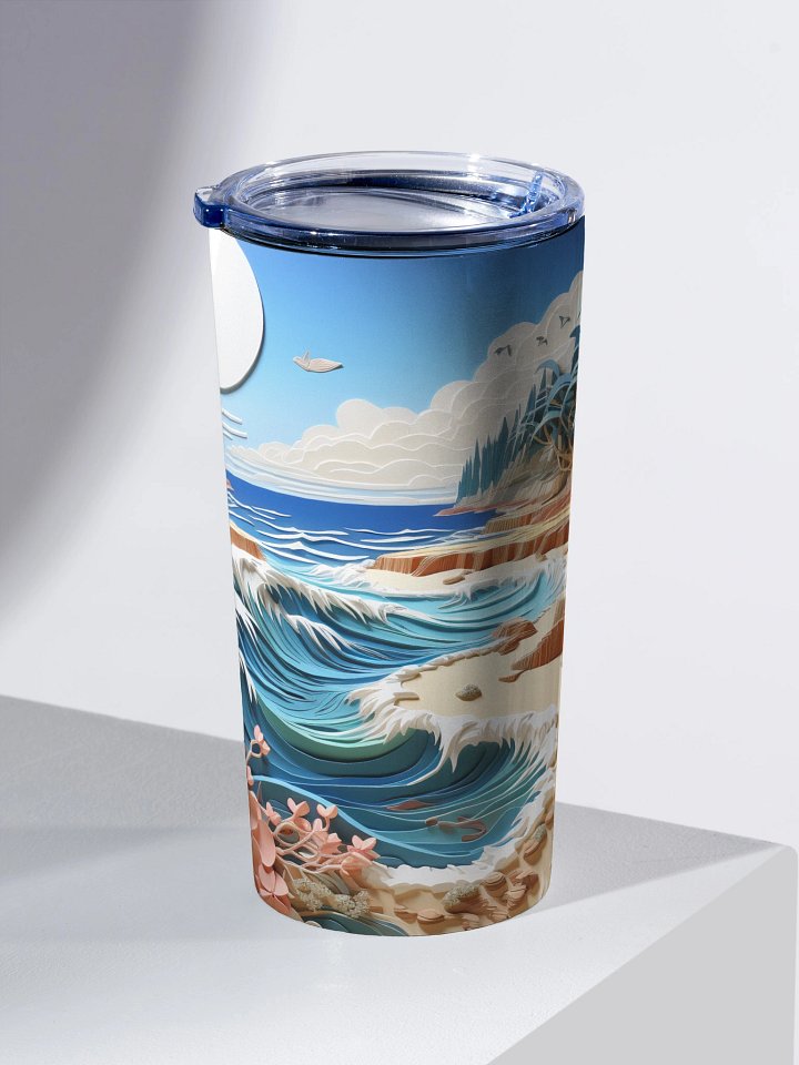 Tropical Paradise Stainless Steel Tumbler product image (2)