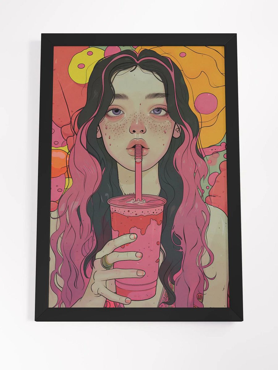 Smoothie Groove - Pop Art Framed Poster product image (4)