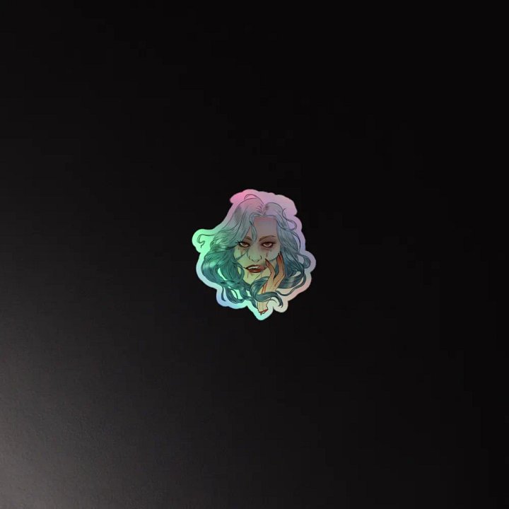 Sultry Vamp Holo Sticker product image (4)