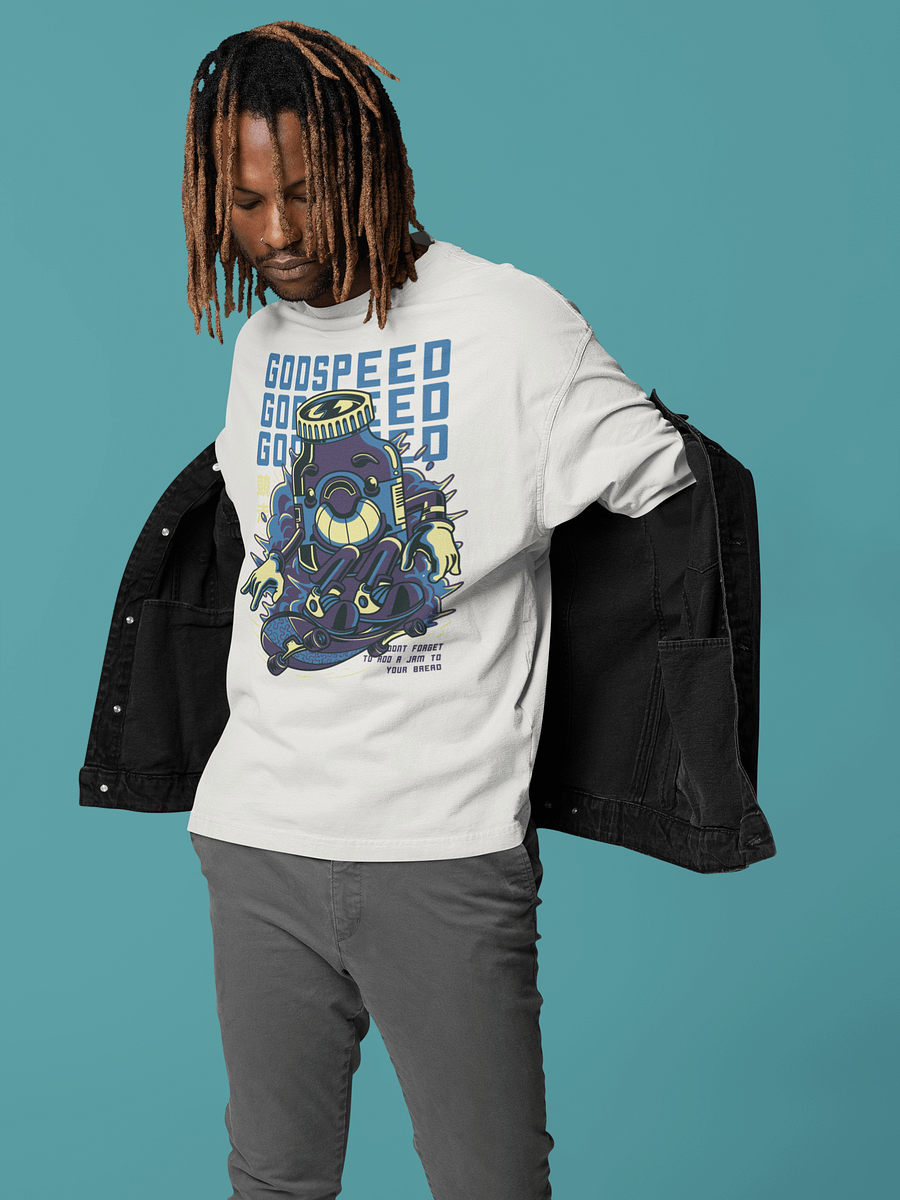 Godspeed Grooves Oversized T-Shirt product image (21)