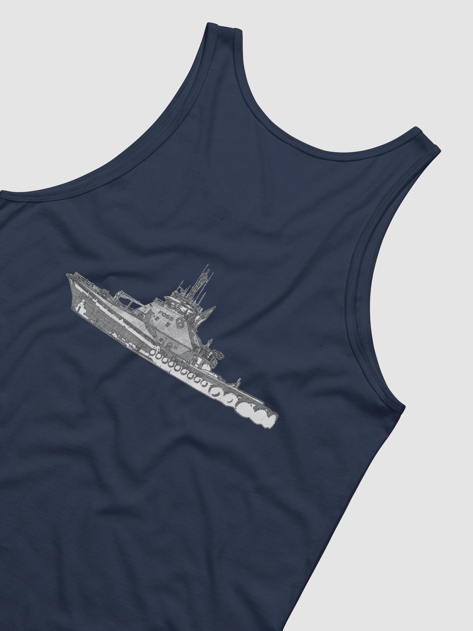 Foss Tug Sketch – Coastal Workwear | Twin Anchor Apparel PNW Mooring Line Tank product image (6)