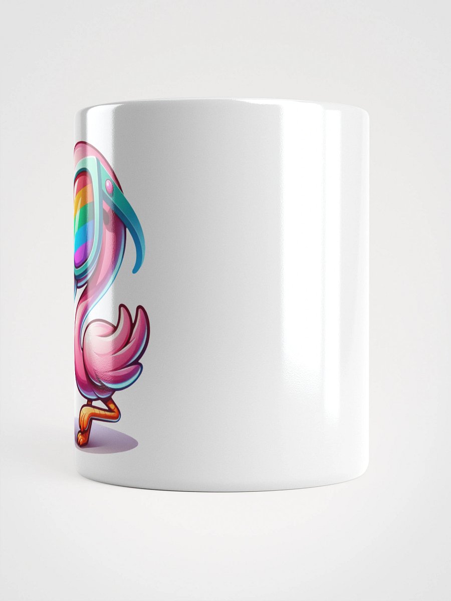 Rainbow Shades Flamingo Mug product image (6)