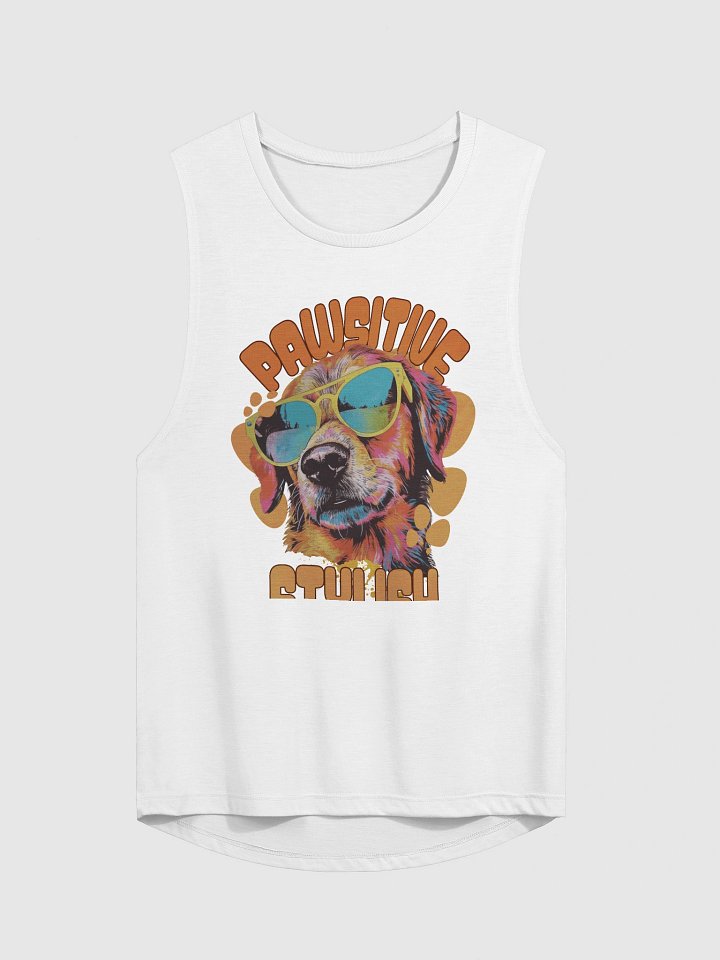 Pawsitive Stylish | Bella+Canvas Women's Flowy Muscle Tank product image (2)