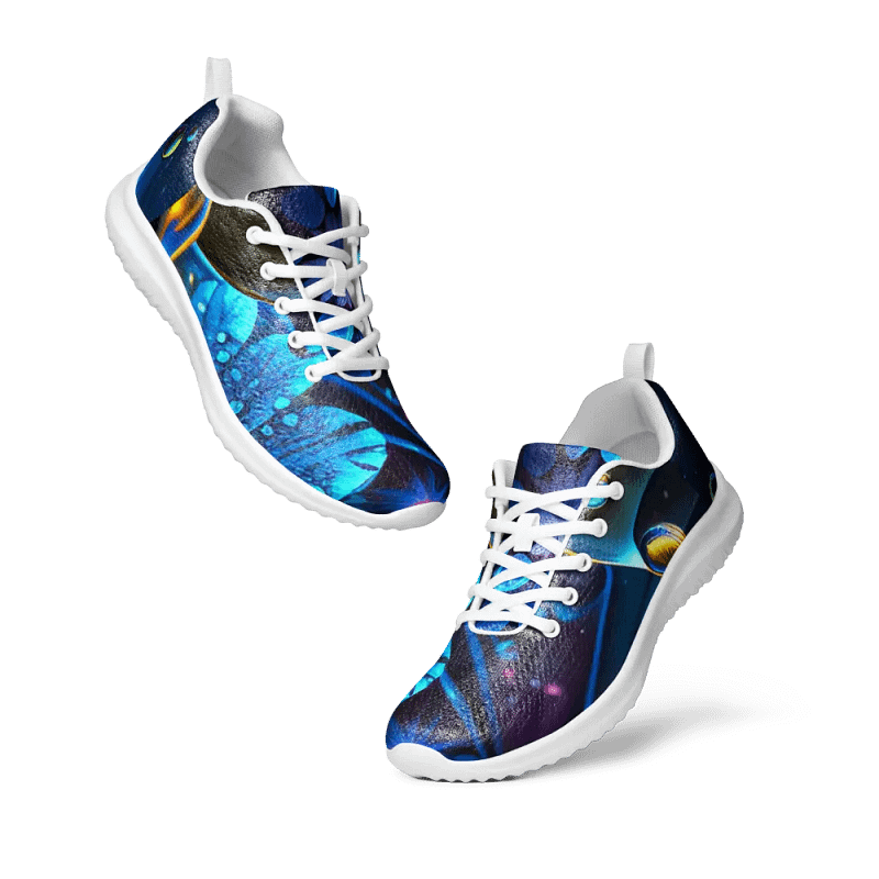 Kawaiikitten Exclusive Premium Dew Drop Mens' Athletic Shoes.