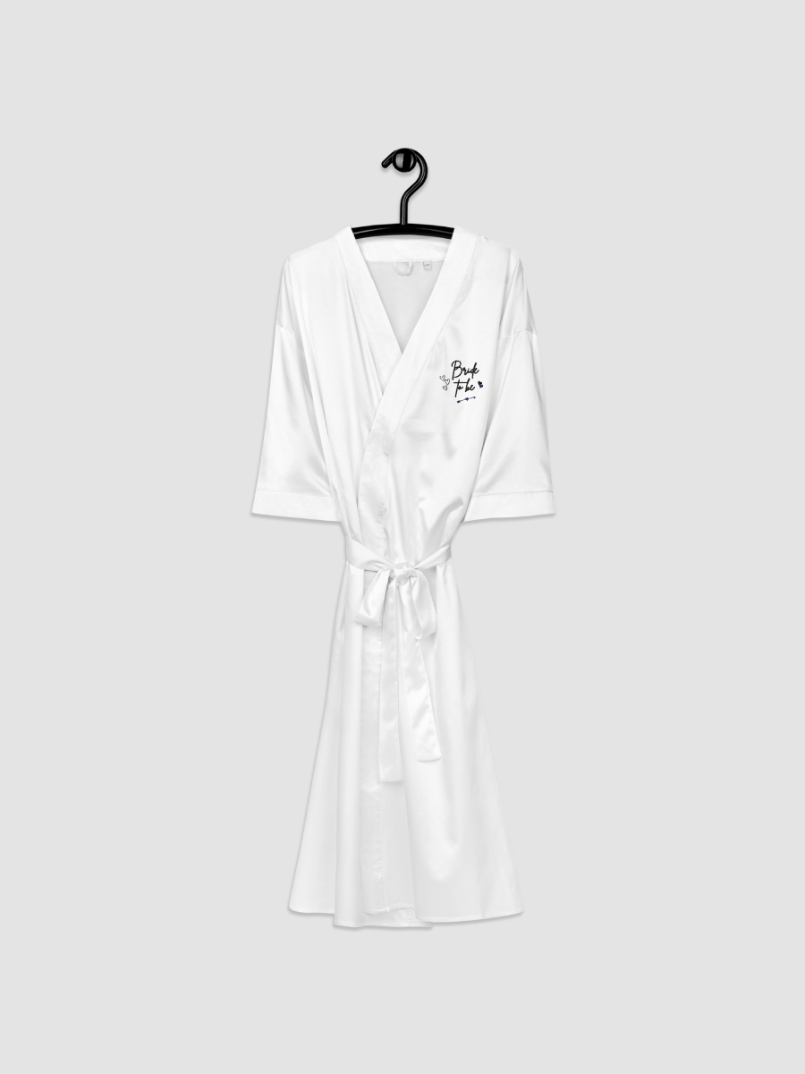 [Boss momma] Bride to be satin robe product image (4)