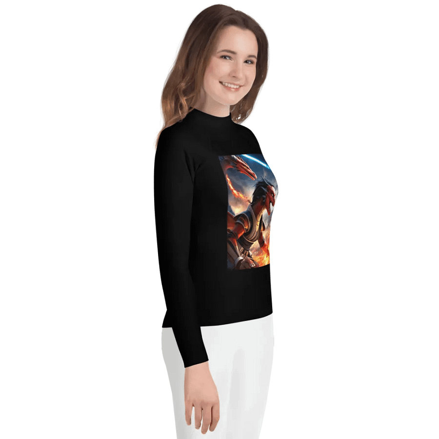 Dragon Fury Youth Rash Guard product image (5)