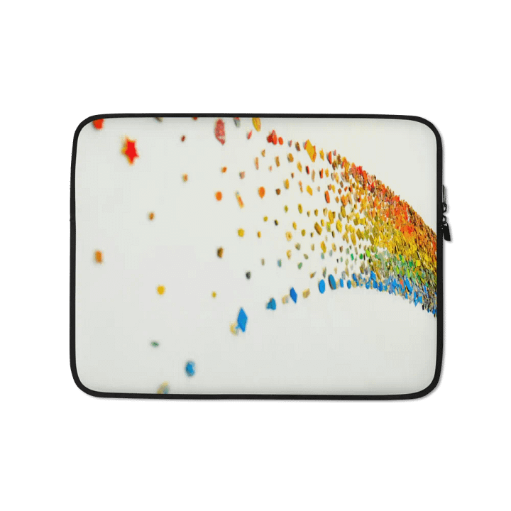 Spectrum Splash Laptop Sleeve - Fits 13 And 15 inch Laptops | Vibrant & Durable Protection product image (1)