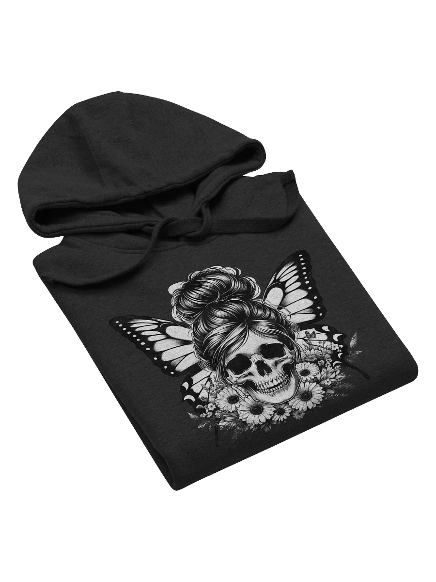 Butterfly Skull Bun - Front Hoodie product image (24)