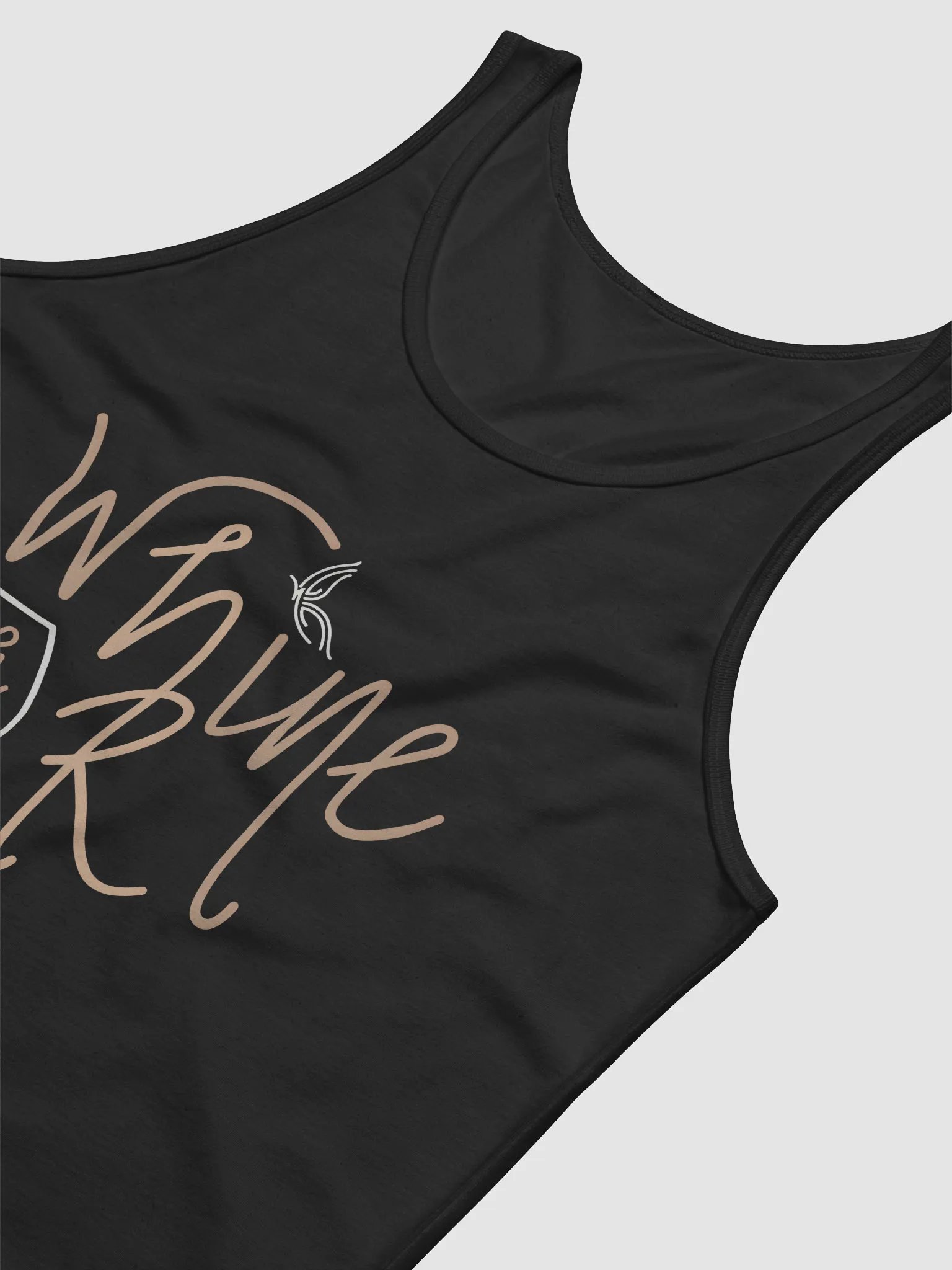 Unisex Jersey Golden Logo Tank product image (3)