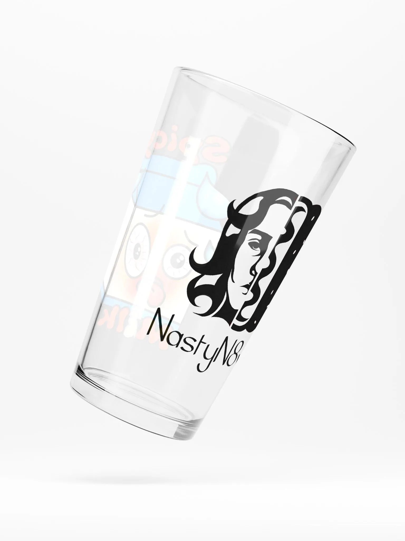 Spicy Milk pint glass product image (3)