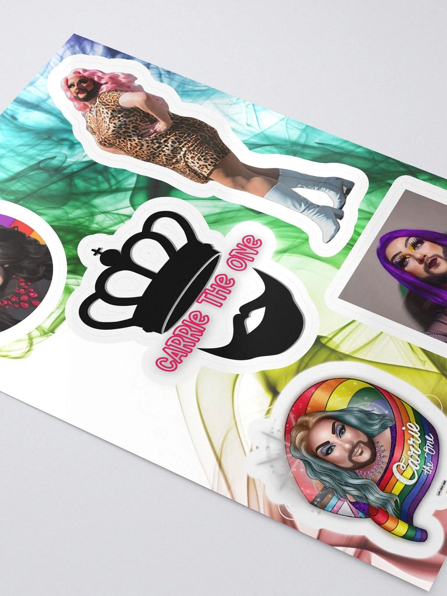 Carrie Pride Sticker Sheet product image (3)